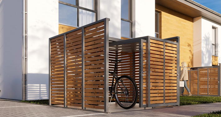 Exklusive-Eigentumswohnungen-in-Toenning-an-der-Nordsee-Ansicht-Fahrradhaus