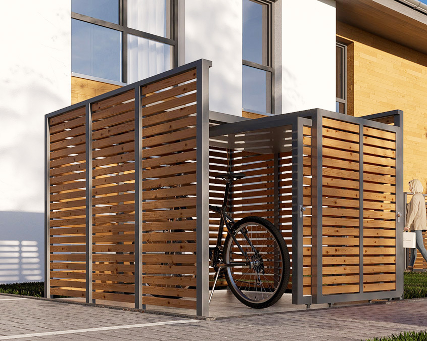 Exklusive-Eigentumswohnungen-in-Toenning-an-der-Nordsee-Ansicht-Fahrradhaus