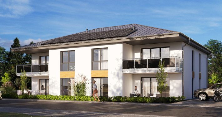 Exklusive-Eigentumswohnungen-in-Toenning-an-der-Nordsee-Strassenansicht_Haus-B