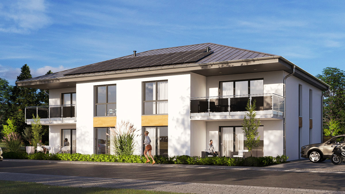 Exklusive-Eigentumswohnungen-in-Toenning-an-der-Nordsee-Strassenansicht_Haus-B